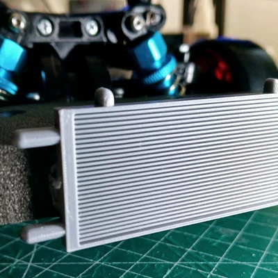Két nước giải nhiệt RC Body Radiator tỉ lệ 1/10 cho xe drift