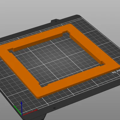 Khung thêu tùy chỉnh cho máy Brother Skitch PP1 (File 3D in)
