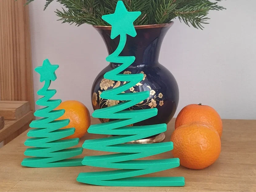 Cây thông Noel nghệ thuật hiện đại - Mô hình trang trí in 3D - Image 1