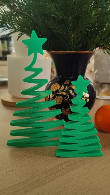 Cây thông Noel nghệ thuật hiện đại - Mô hình trang trí in 3D - Image 2