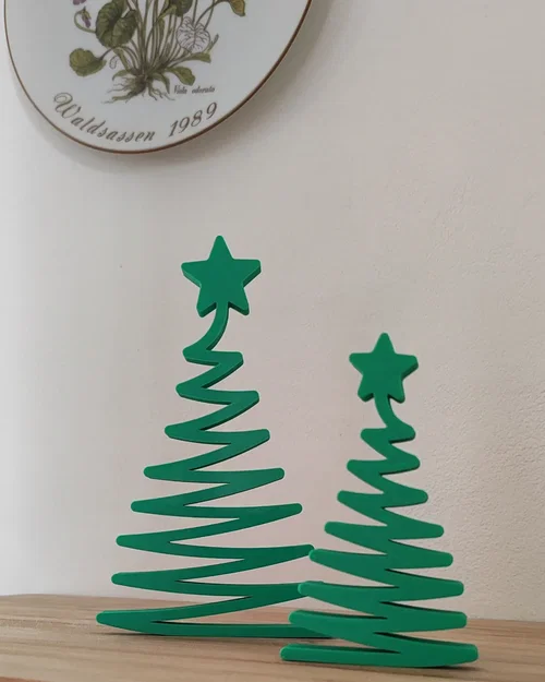 Cây thông Noel nghệ thuật hiện đại - Mô hình trang trí in 3D - Image 3