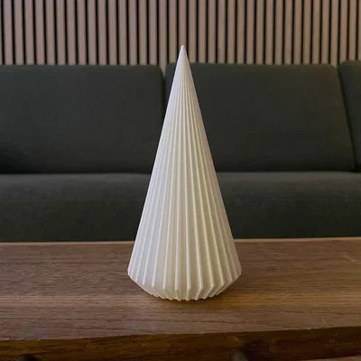 Cây thông Noel Vase Mode hiện đại (tương thích với nến điện tử)