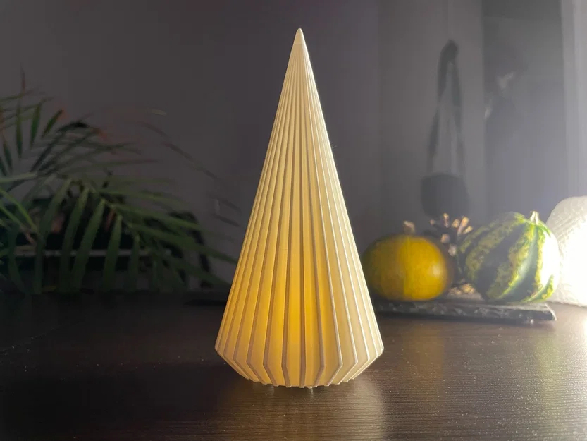 Cây thông Noel Vase Mode hiện đại (tương thích với nến điện tử) - Image 5