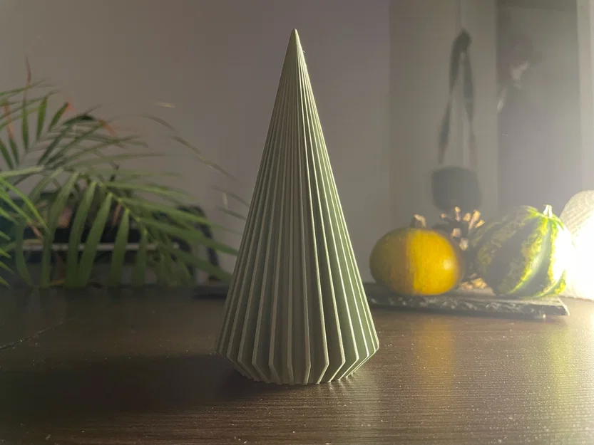 Cây thông Noel Vase Mode hiện đại (tương thích với nến điện tử) - Image 7