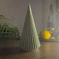 Cây thông Noel Vase Mode hiện đại (tương thích với nến điện tử) - Thumbnail 7