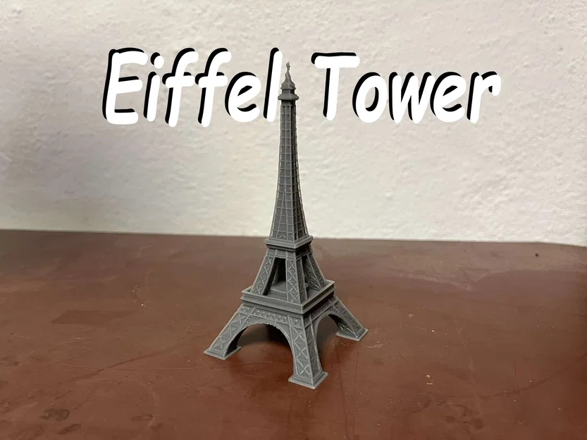 Tháp Eiffel, mô hình in 3D chân thực - Image 1