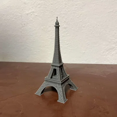 Tháp Eiffel, mô hình in 3D chân thực
