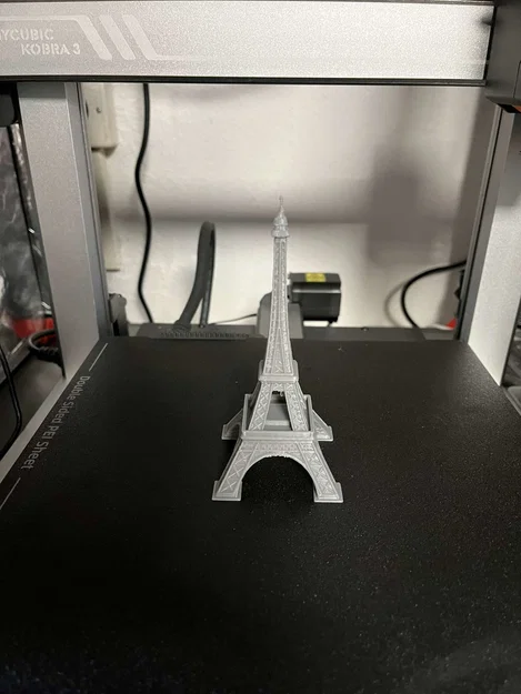 Tháp Eiffel, mô hình in 3D chân thực - Image 3