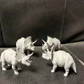 Mô hình khủng long Triceratops - Thumbnail 1