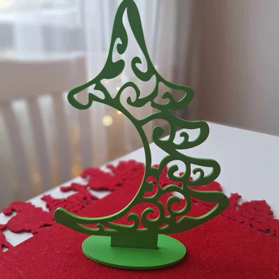 Cây thông Noel và Đồ trang trí Bông tuyết