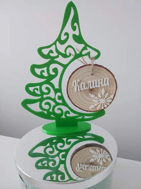 Cây thông Noel và Đồ trang trí Bông tuyết - Image 3