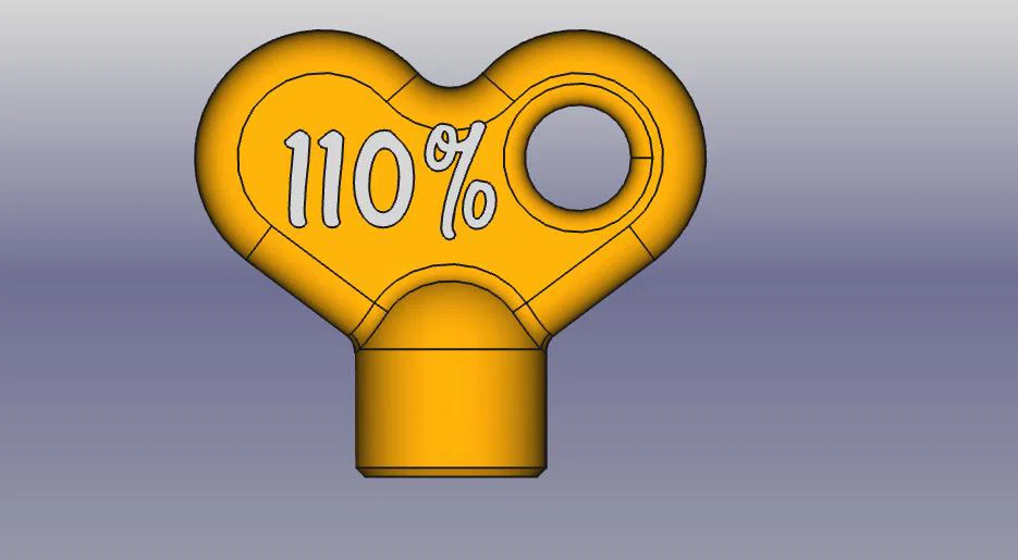 Chìa khóa xả khí bộ tản nhiệt 5,5mm (110%) - Image 1