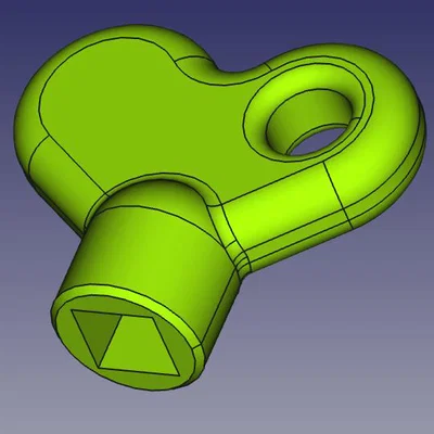 Chìa khóa xả khí bộ tản nhiệt 5mm