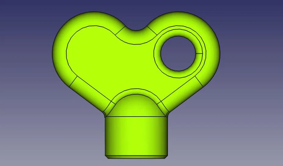 Chìa khóa xả khí bộ tản nhiệt 5mm - Image 2