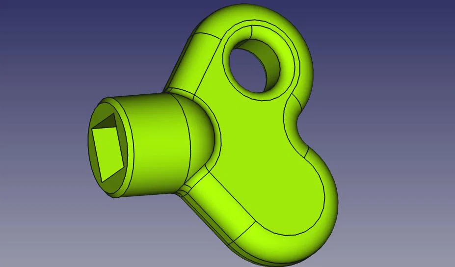 Chìa khóa xả khí bộ tản nhiệt 5mm - Image 3