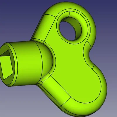 Chìa khóa xả khí bộ tản nhiệt 5mm