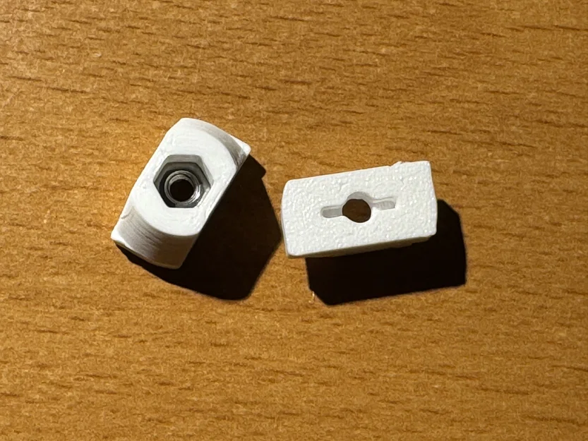 T-Nut dạng xoay cho vít M3 – Tương thích với Prusa MK3 và MK4 - Image 1