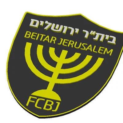 Mô hình logo 3D đội bóng Beitar Jerusalem chất lượng cao