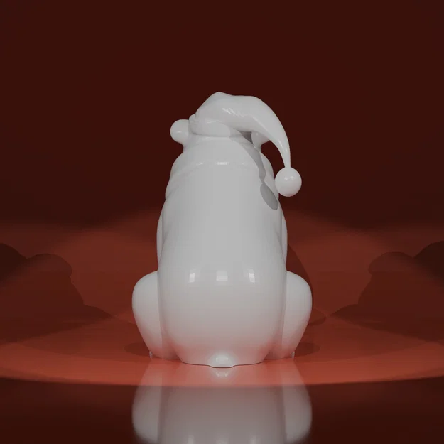 Mô hình Gấu Bắc Cực Giáng sinh - Image 4