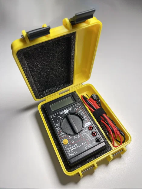 Hộp đựng Gunson's Pocketmeter có vách ngăn chứa cáp - Image 1