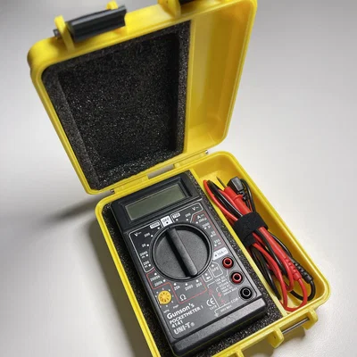 Hộp đựng Gunson's Pocketmeter có vách ngăn chứa cáp