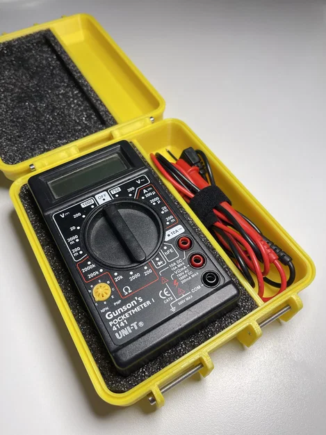 Hộp đựng Gunson's Pocketmeter có vách ngăn chứa cáp - Image 3