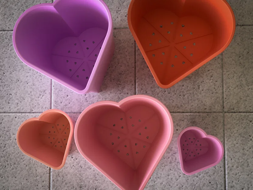 Chậu Cây Hình Trái Tim - Nhiều Kích Thước - Image 4