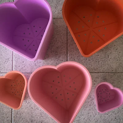 Chậu Cây Hình Trái Tim - Nhiều Kích Thước