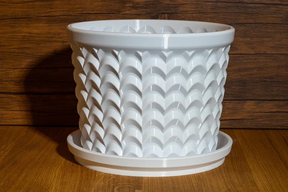 Đĩa lót chậu cây dạng tròn với nhiều kích thước và kiểu viền đa dạng - Image 6