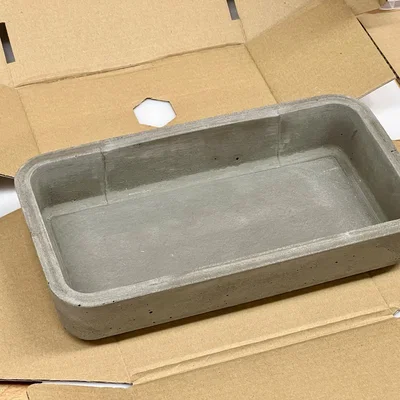 Khuôn Đúc Bê Tông Siêu Bền Cho Chậu Cây Dáng Dẹt