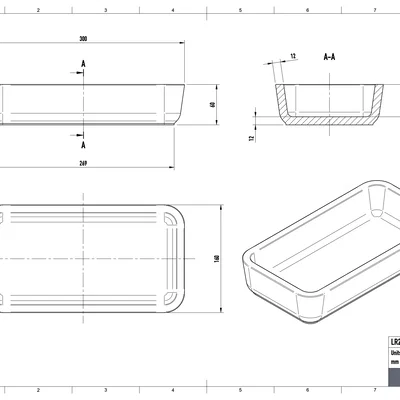 Khuôn Đúc Bê Tông Siêu Bền Cho Chậu Cây Dáng Dẹt