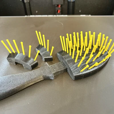 Lược chải tóc in 3D hàng ngày: Sự kết hợp hoàn hảo giữa thẩm mỹ và công năng