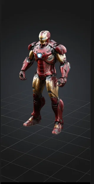 Mô hình 3D Iron Man Mark 3 - File STL chất lượng cao cho fan Marvel - Image 1
