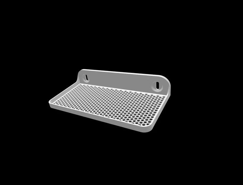 Kệ treo tường Lightweight cho bảng Ikea Skadis (20x10cm) - Image 1