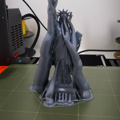 Mô hình Tượng Nữ thần Tự do 3D tối ưu cho máy in Prusa
