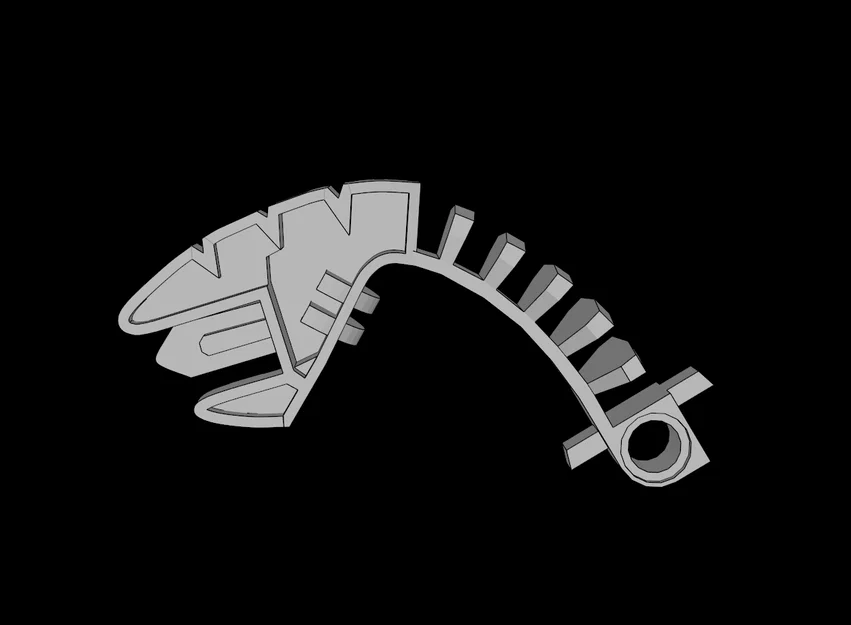 Tay cầm ném đĩa Bionicle tương thích Lego (Mẫu 32578) - Image 1