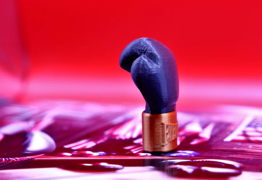 Móc khóa găng tay đấm bốc (Boxing gloves) in 3D độc đáo - Image 3