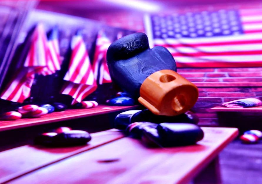 Móc khóa găng tay đấm bốc (Boxing gloves) in 3D độc đáo - Image 4