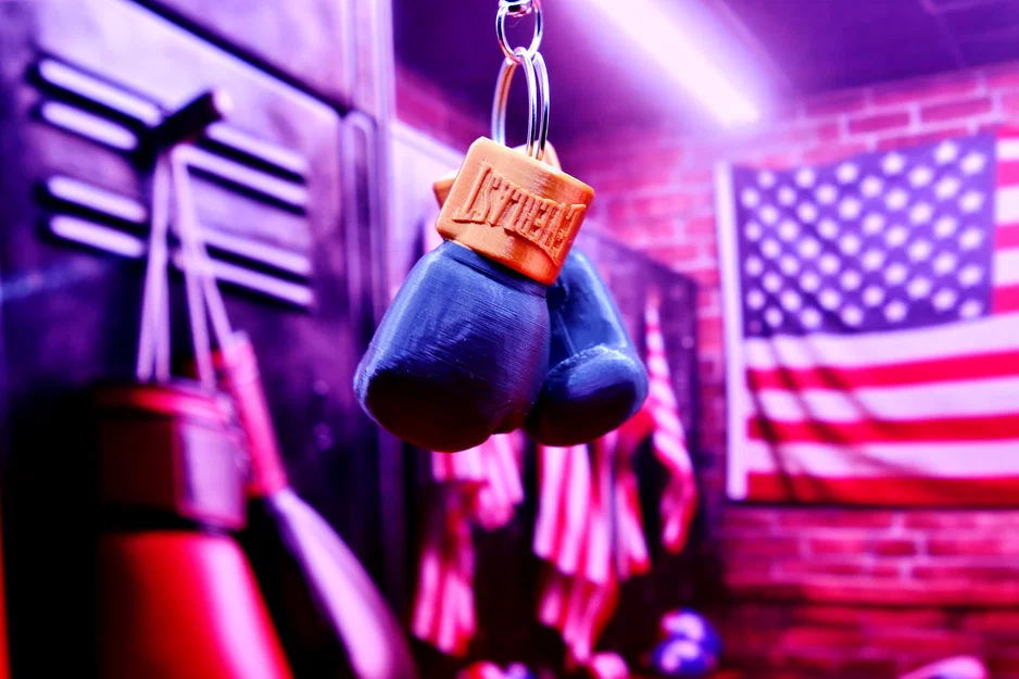 Móc khóa găng tay đấm bốc (Boxing gloves) in 3D độc đáo - Image 10