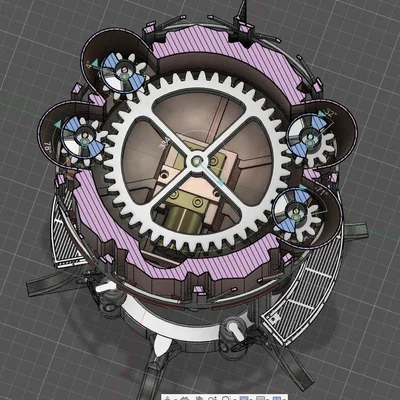 Mô hình Frostpunk Generator (fan made)