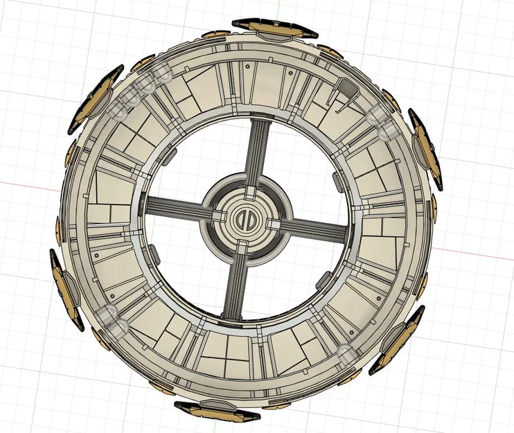 Mô hình trạm không gian Tiqqun từ game IXION - Image 5