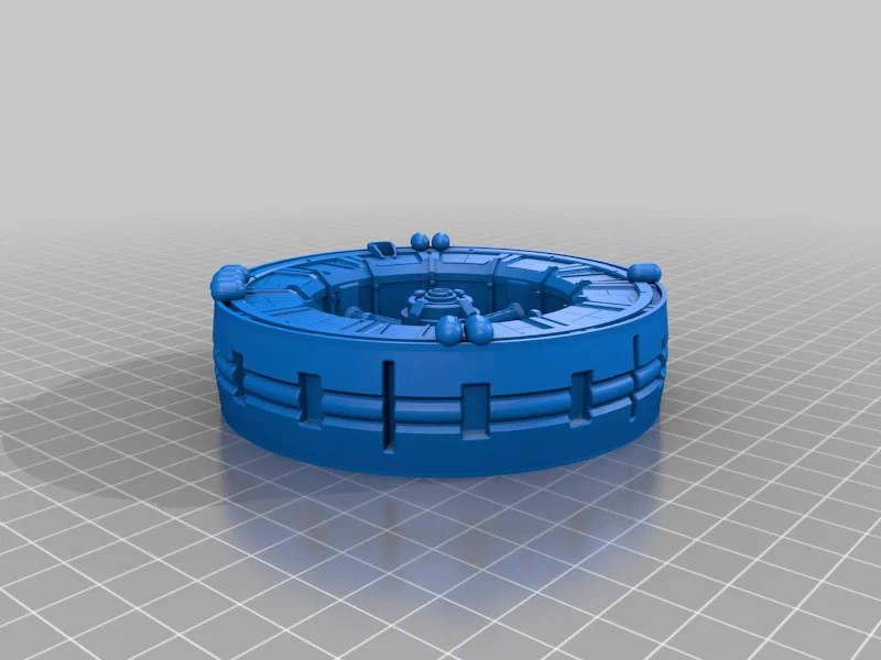 Mô hình trạm không gian Tiqqun từ game IXION - Image 6