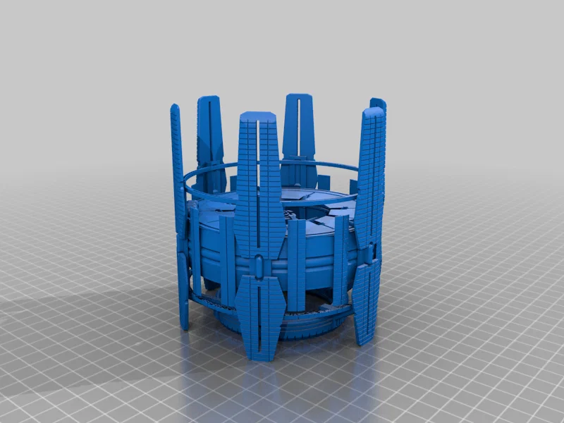 Mô hình trạm không gian Tiqqun từ game IXION - Image 7