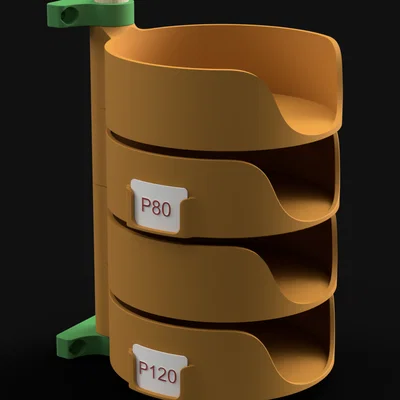 Giá đỡ giấy nhám 125mm (Schleifpapierhalter)