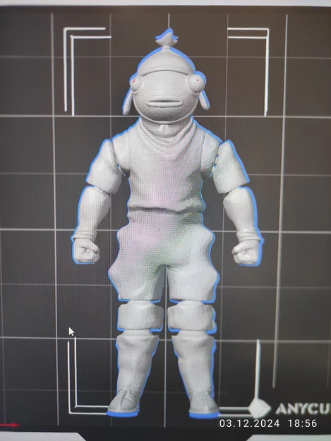 Mô hình Fishstick Fortnite in 3D độc đáo cho game thủ - Image 1