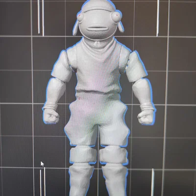 Mô hình Fishstick Fortnite in 3D độc đáo cho game thủ