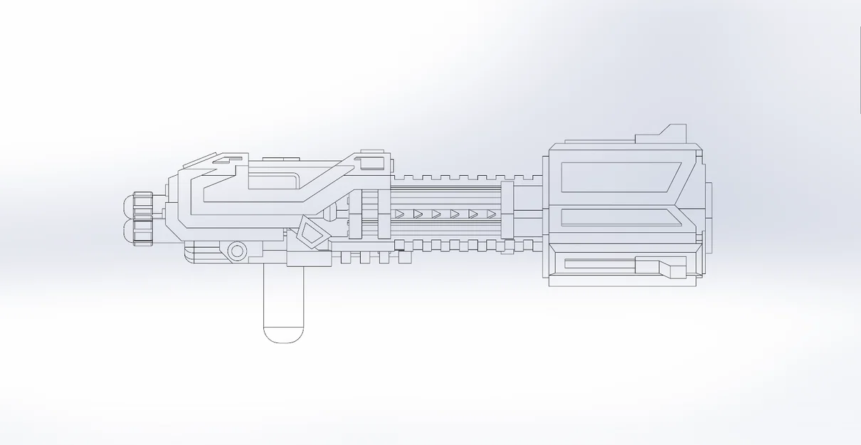 Mô hình súng Fusion Cannon 3 nòng cho Transformers (chuẩn 5mm) - Image 5