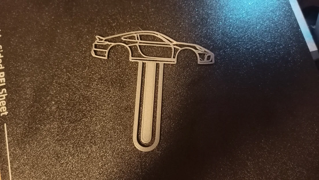 Kẹp đánh dấu trang sách 3D hình xe Porsche 911 độc đáo - Image 2