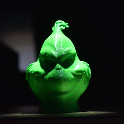 Mô hình tượng The Grinch in 3D - Trang trí Giáng sinh độc đáo
