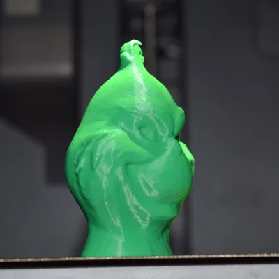 Mô hình tượng The Grinch in 3D - Trang trí Giáng sinh độc đáo
